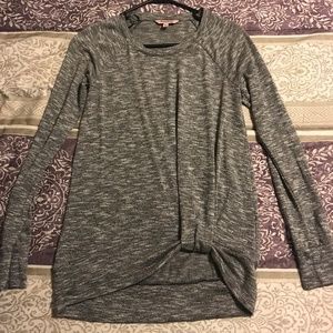NWOT: Juicy Couture Twist Shirt; Size Medium